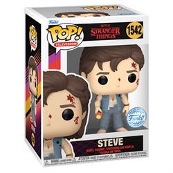 Funko Pop TV 1542 Stranger Things Steve (Battledamage) (Exc) 512308 - фото 10014