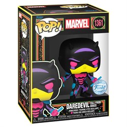 Funko Pop 1361 Bobble Marvel Daredevil Armored Fall From Grace (BLKLT) (Exc) 022408 - фото 10053