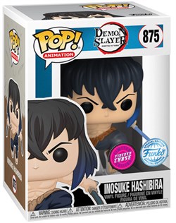 Funko Pop Animation 875 Demon Slayer Inosuke Hashibira w/Chase (FL) (Exc) 262408 - фото 10165