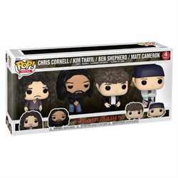 Funko Pop Rocks Soundgarden Chris Cornell/Kim Thayil/Ben Shepherd/Matt Cameron 4PK 412508 - фото 10411