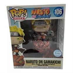 Funko Pop Rides 106 Naruto Shippuden Naruto on Gamakichi (Exc) 022708 - фото 10438