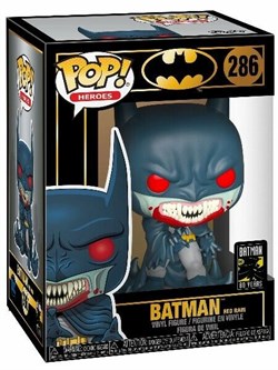 Funko Pop Heroes 286 DC Batman 80th Red Rain (1991) 020110 - фото 11368