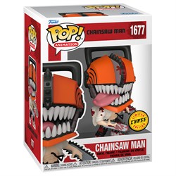 Funko Pop Animation 1677 Chainsaw Man w/(Bloody) Chase 070110 - фото 11391