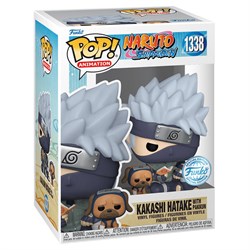 Funko Pop Animation 1338 Naruto Shippuden Kakashi Hatake with Pakkun (Exc) 300610 - фото 11649