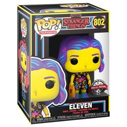 Funko Pop TV 802 Stranger Things Eleven in Mall Outfit (BLKLT) (Exc) 132010 - фото 11997