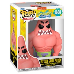 Funko Pop Animation 1668 Spongebob SquarePants 25th Fry Cook Games Patrick 112210 - фото 12084