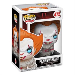 Funko Pop Movies 472 IT Pennywise with Boat 120311 - фото 12414