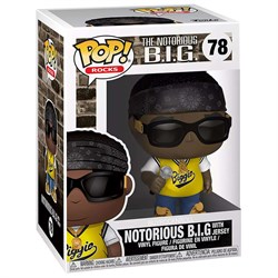 Funko Pop Rocks 78 Notorious B.I.G. w/Jersey 250311 - фото 12454