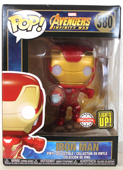 Funko Pop 380 Marvel Iron Man Avengers Light Up (Exc) 060616 - фото 14907