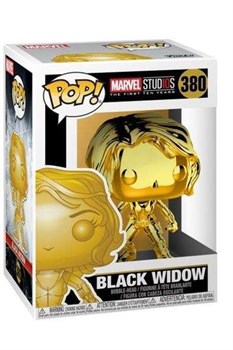 Funko Pop 380 Bobble Marvel Black Widow (Chrome) 041316 - фото 15023