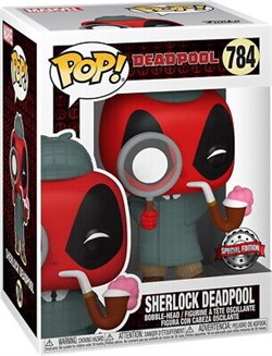Funko Pop 784 Bobble Marvel Sherlock Deadpool (Exc) 022016 - фото 15144