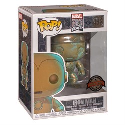 Funko Pop 498 Bobble Marvel 80th Iron Man (PT) (Exc) 142716 - фото 15289