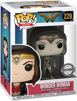Funko Pop Heroes 229 DC Wonder Woman w/Cape (Sepia) (Exc) 152716 - фото 15293