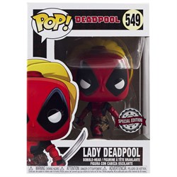 Funko Pop 549 Bobble Marvel Lady Deadpool (Exc) 010617 - фото 15376
