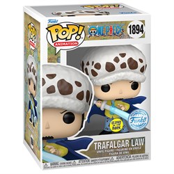 Funko Pop Animation 1894 One Piece Trafalgar Law w/Blue Anesthesia (GW) (Exc) 041817 - фото 15489