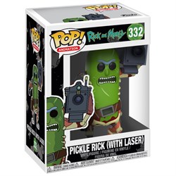 Funko Pop Animation 332 Rick & Morty Pickle Rick with Laser 012318 - фото 15784