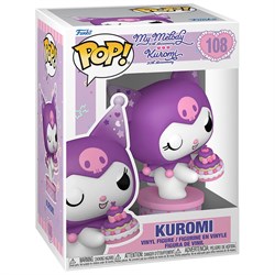 Funko Pop 108 My Melody Kuromi (With Cake) 022318 - фото 15788