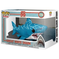 Funko Pop Movies 1754 Jaws 50th Great White Shark (Retro) 6" 122918 - фото 15832