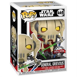 Funko Pop 449 Bobble Star Wars General Grievous (Exc) 061021 - фото 16056