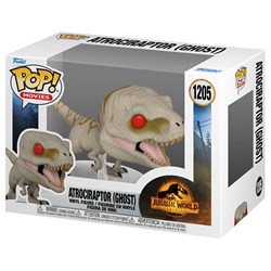 Funko Pop Movies 1205 Jurassic World Dominion Atrociraptor (Ghost) 132102 - фото 6748