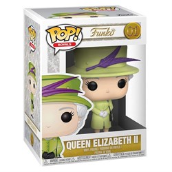 Funko Pop Royals 01 W2 Queen Elizabeth II (Green Dress) 300392 - фото 6775