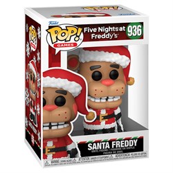 Funko Pop Games 936 FNAF Holiday Santa Freddy Fazbear 260405 - фото 7480