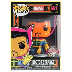 Funko Pop 651 Bobble Marvel Dr. Strange (BLKLT) (Exc) 022501 - фото 7557