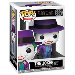 Funko Pop Heroes 337 DC Batman 1989 Joker w/Hat 300296 - фото 7644