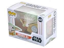 Funko Pop 469 Bobble Star Wars Mandalorian Grogu with Chowder Squid (Exc) 110905 - фото 7912