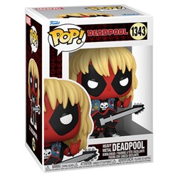 Funko Pop 1343 Bobble Marvel Deadpool Heavy Metal 081205 - фото 8223