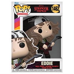 Funko Pop TV 1462 Stranger Things S4 Hunter Eddie w/Guitar 102505 - фото 8744