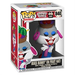 Funko Pop Animation 840 Looney Tunes Bugs 80th Bugs Bunny In Fruit Hat 300437 - фото 8777