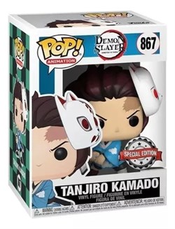 Funko Pop Animation 867 Demon Slayer Tanjiro Kamado w/Mask (Exc) 120306 - фото 9021