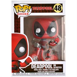 Funko Pop Rides 48 Bobble Marvel Deadpool on Scooter 021207 - фото 9421