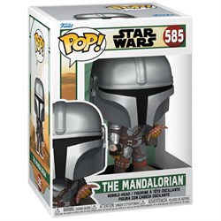 Funko Pop 585 Bobble Star Wars Book of Boba Fett Mandalorian w/pouch 292208 - фото 9793