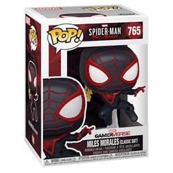 Funko Pop 765 Bobble Marvel Games Miles Morales Classic Suit 442308 - фото 9981