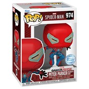 Funko Pop 974 Bobble Marvel Games Spider-Man 1 Peter Parker Velocity Suit (Exc) 582308