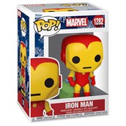 Funko Pop 1282 Bobble Marvel Holiday Iron Man with Bag 012508