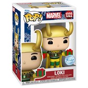 Funko Pop 1322 Bobble Marvel Holiday Loki w/Sweater (MT) (Exc) 052508