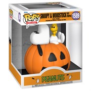 Funko Pop Deluxe 1589 It's the Great Pumpkin, Charlie Brown Snoopy and Woodstock with Pumpkin 332909