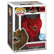 Funko Pop Movies 550 Jurassic Park Dilophosaurus (Red) (Exc) 031911