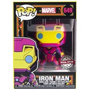 Funko Pop 649 Bobble Marvel Iron Man (BLKLT) (Exc) 040513