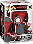 Funko Pop 784 Bobble Marvel Sherlock Deadpool (Exc) 022016