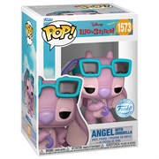 Funko Pop 1573 Disney Lilo & Stitch Angel w/Umbrella (Exc) 070318