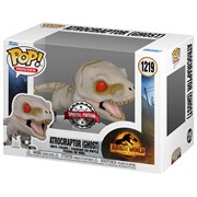 Funko Pop Movies 1219 Jurassic World Dominion Atrociraptor (Ghost) (Exc) 300239