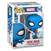 Funko Pop 1560 Bobble Marvel Web-Man with Webbing (Exc) 060202