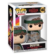 Funko Pop TV 1463 Stranger Things S4 Hunter Dustin w/Shield 160505