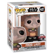 Funko Pop 487 Bobble Star Wars Mandalorian Frog Lady (Exc) 020905