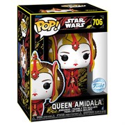 Funko Pop 706 Bobble Star Wars Ep 1 TPM 25th Queen Amidala (Retro) (Exc) 232108