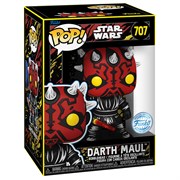 Funko Pop 707 Bobble Star Wars Ep 1 TPM 25th Darth Maul (Retro) (Exc) 242108